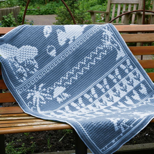 4 Seasons Blanket CAL - DenDennis, Wilmade, Created By Carolien and Mr.Cey