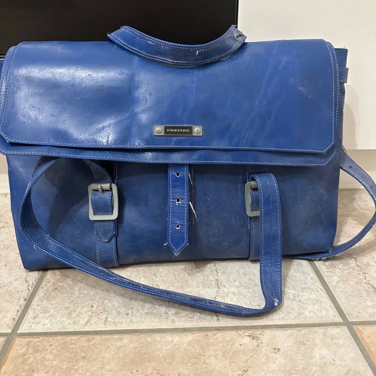 Original FREITAG Business Tasche - Blau
