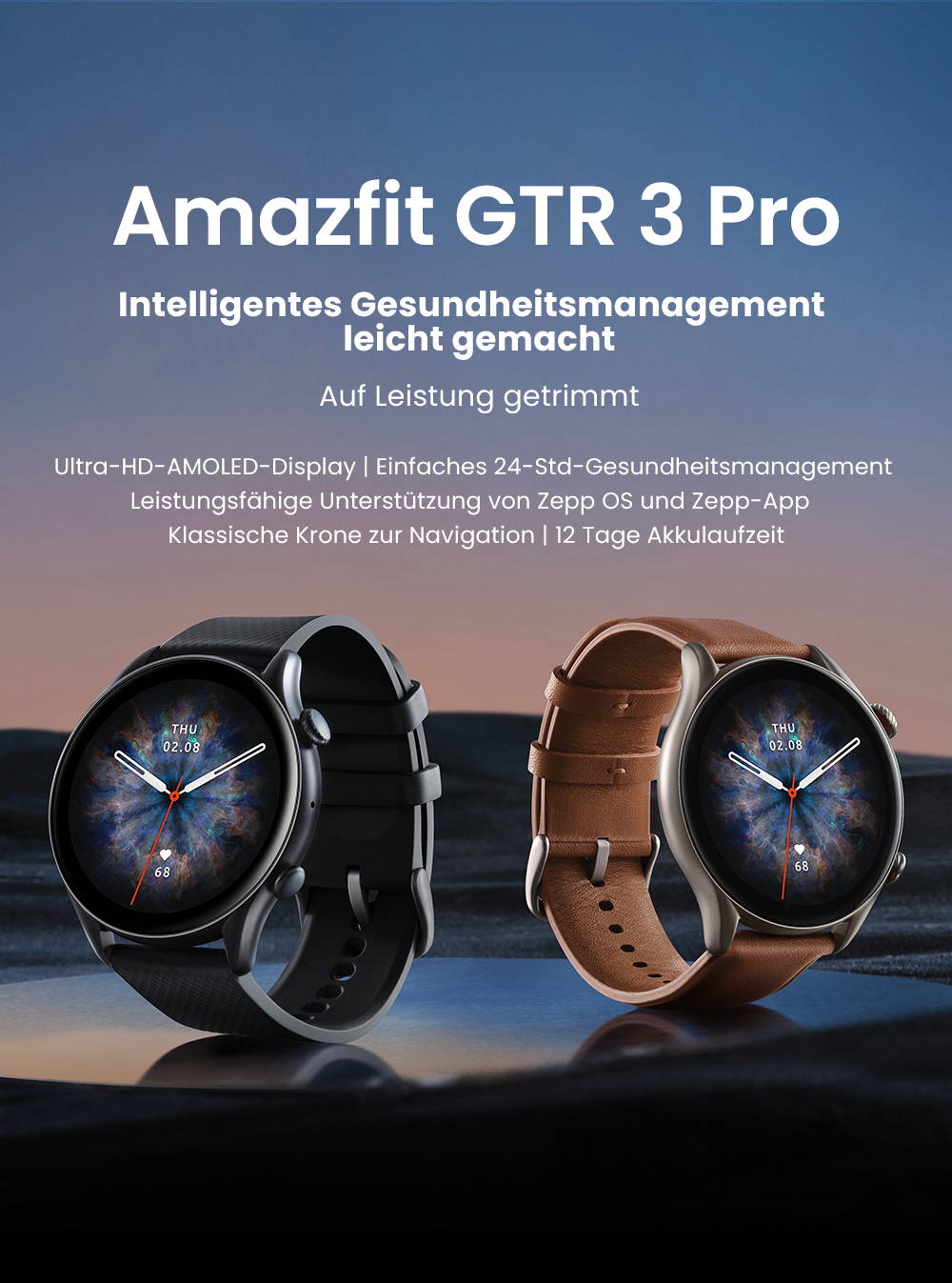 Amazfit Deutschland - GTR 3 Pro Smartwatch