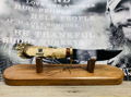 Handmade Replica Antler Knife with Artwork on Blade