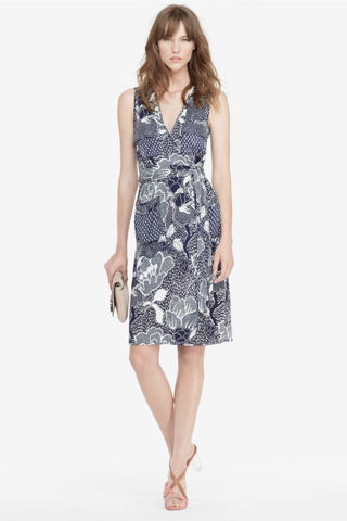 DVF - Mellany Silk Jersey Wrap Dress Review - Slant