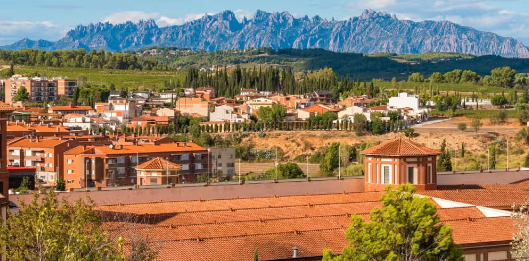 Ruta de bici en Sant Sadurní d’Anoia España