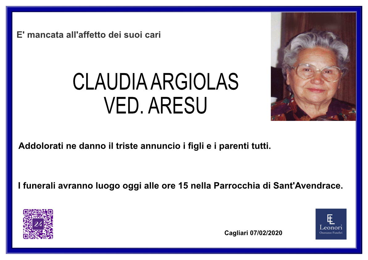 Claudia Argiolas