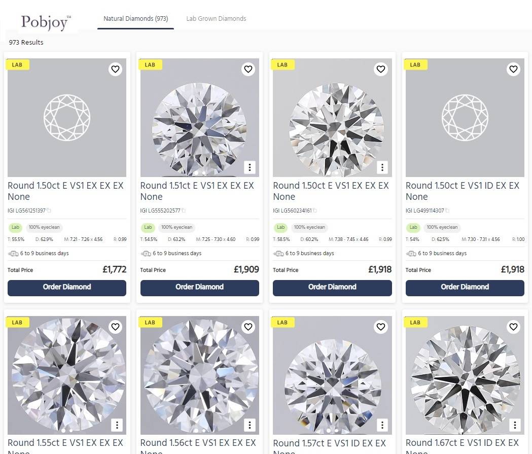 Diamond engagement rings - Visit Pobjoy Diamonds