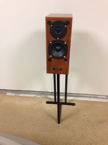Speaker with stand-front
