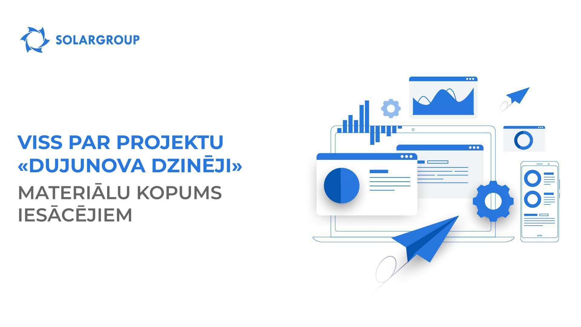 Viss par projektu «Dujunova dzinēji»: materiālu kopums iesācējiem