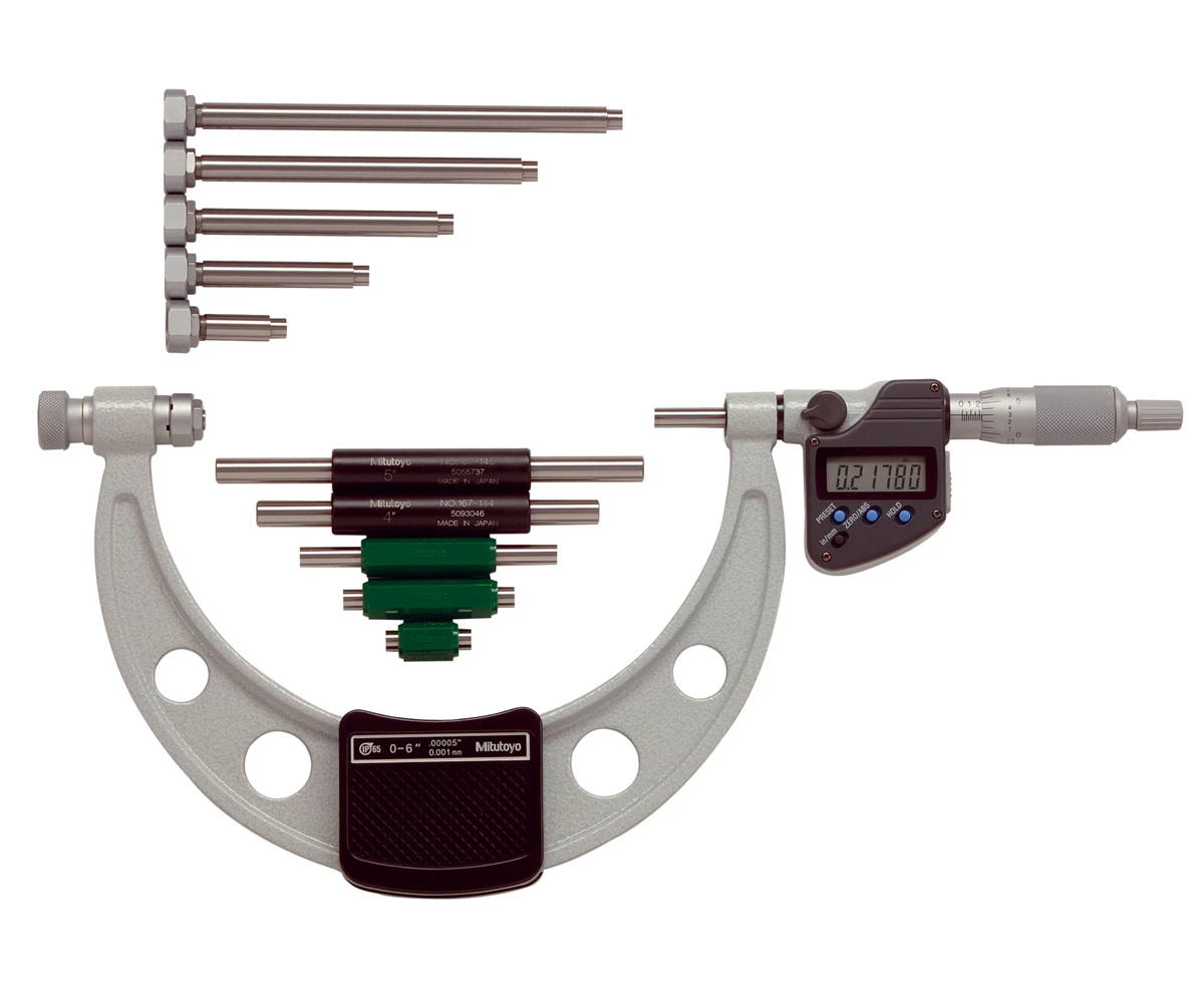 Shop Interchangeable Anvil Micrometers at GreatGages.com