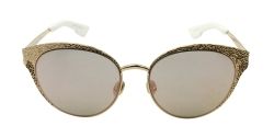 Dior Women's Unique Gold Sunglasses