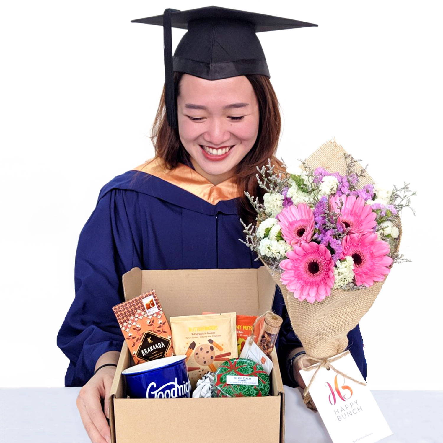 Graduation gifts and flowers