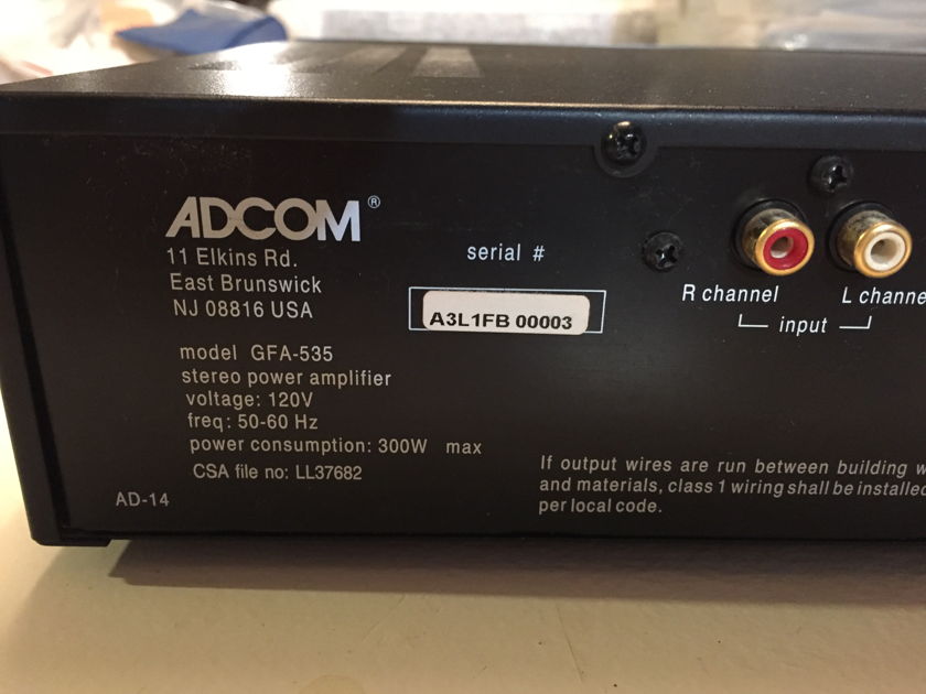 Adcom GFA-535L