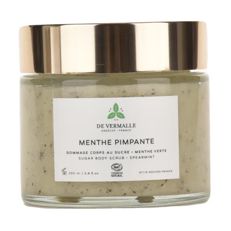 Menthe Pimpante - Gommage corporel sucre & menthe verte