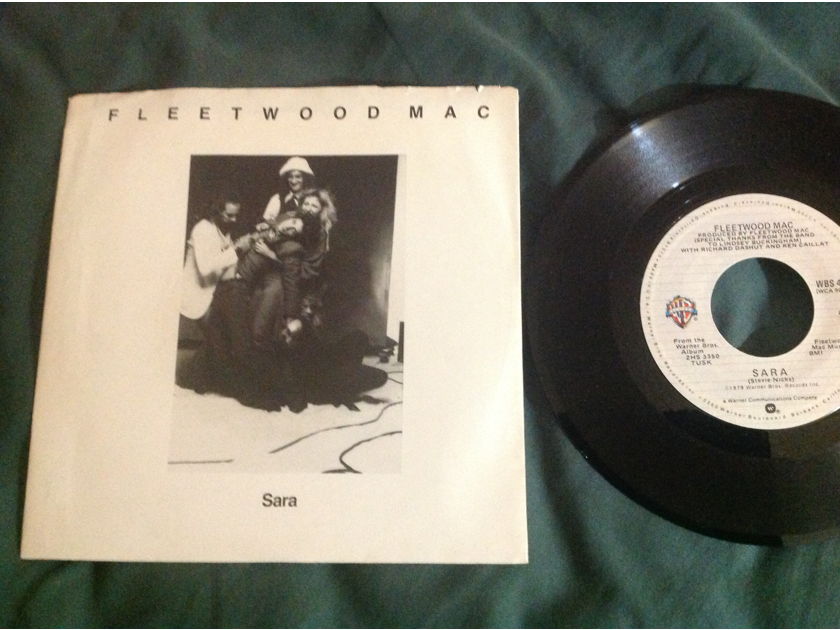 Fleetwood Mac - Sara/That's Enough For Me Warner Brothers Records 45 Single With Picture Sleeve NM