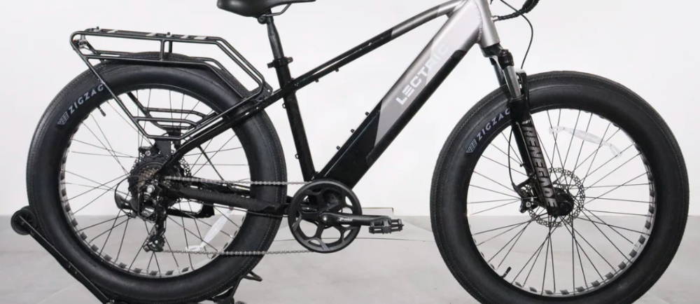a Lectric XPeak fat tire electric bike