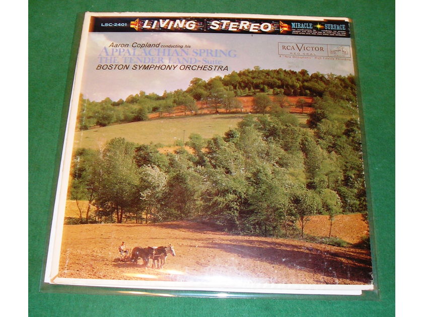 Aaron Copland Boston Symphony - Appalachian Spring / The Tender Land **RCA RED SEAL - NM 9/10**