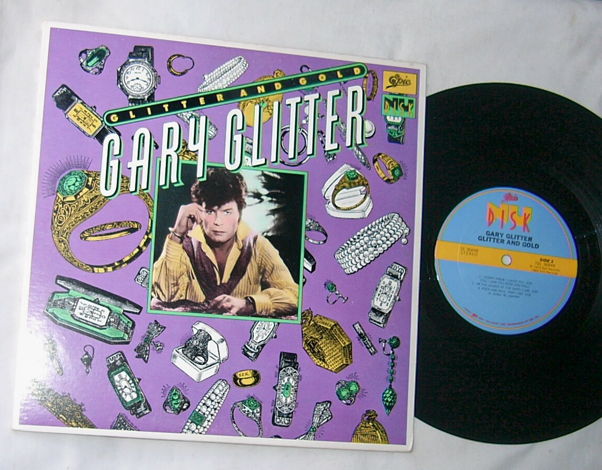 GARY GLITTER - GLITTER AND GOLD - - RARE 1980 PROMO 10"...
