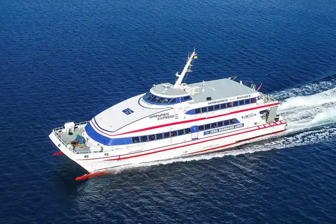 Marmaris: Rhodes Round Ferry Ticket and Hotel Transfer
