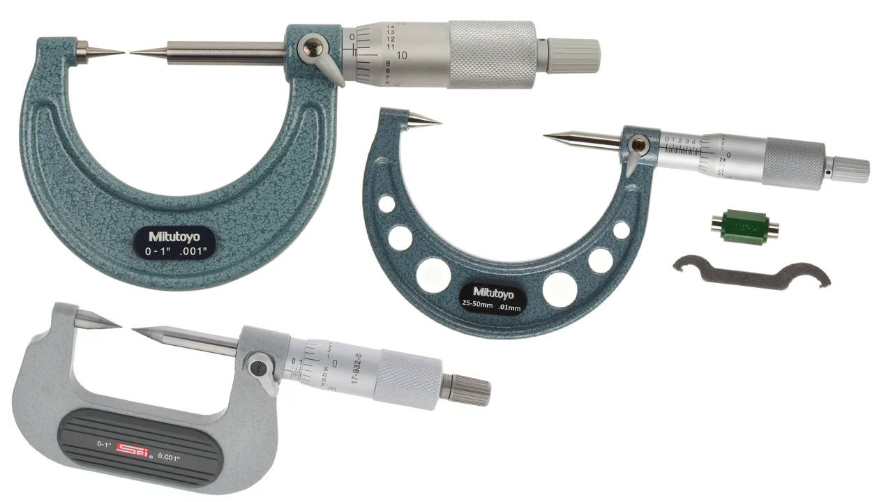 Standard Point Micrometers at GreatGages.com