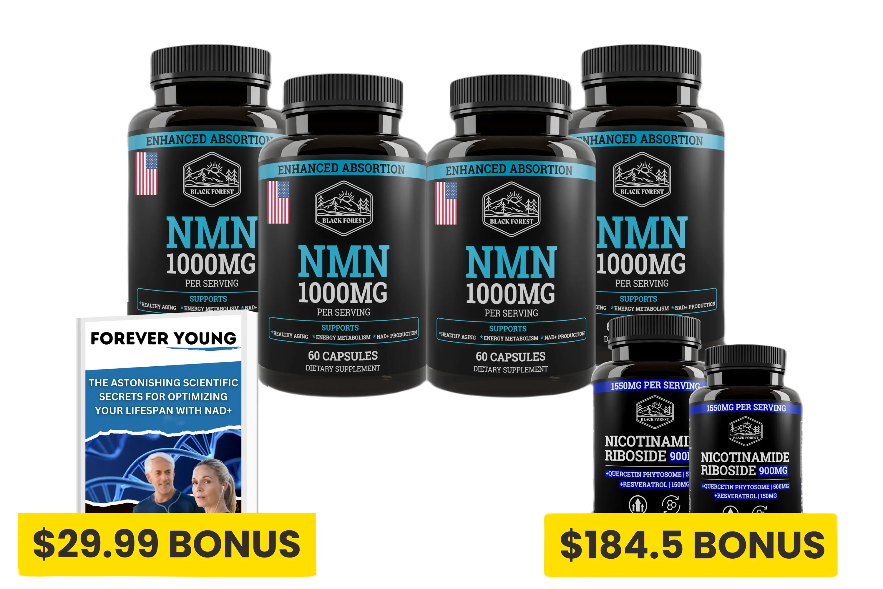 6 Bottles of NMN