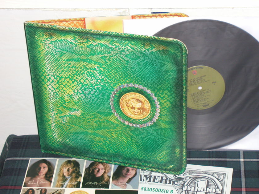 Alice Cooper - Billion Dollar Babies (Pics) Complete w/inserts Green WB labels