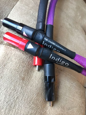 The Chord Company Indigo Tuned ARAY RCA interconnects (1m)