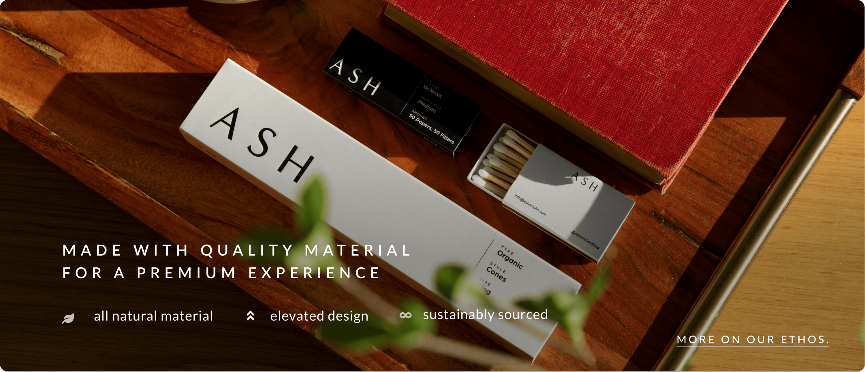 Made with quality material for a premium experience