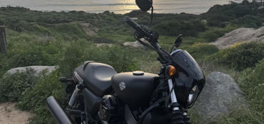 2015 HARLEY-DAVIDSON STREET 750 (VIVID BLACK) motorcycle for rent near San Diego, CA