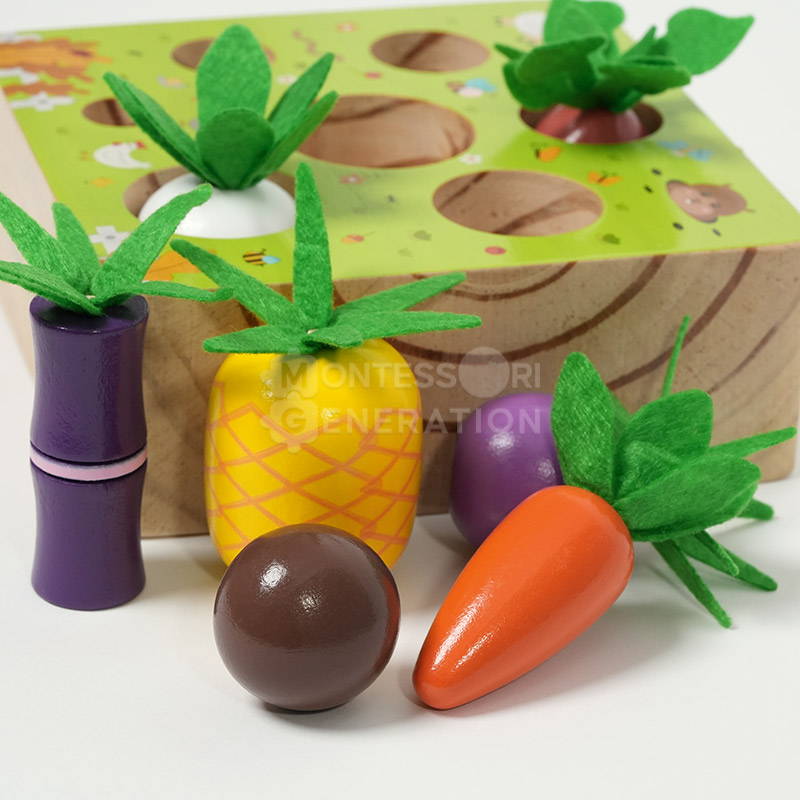 Montessori Vegetable Set for 1-year-olds and toddlers — image 3 of 5