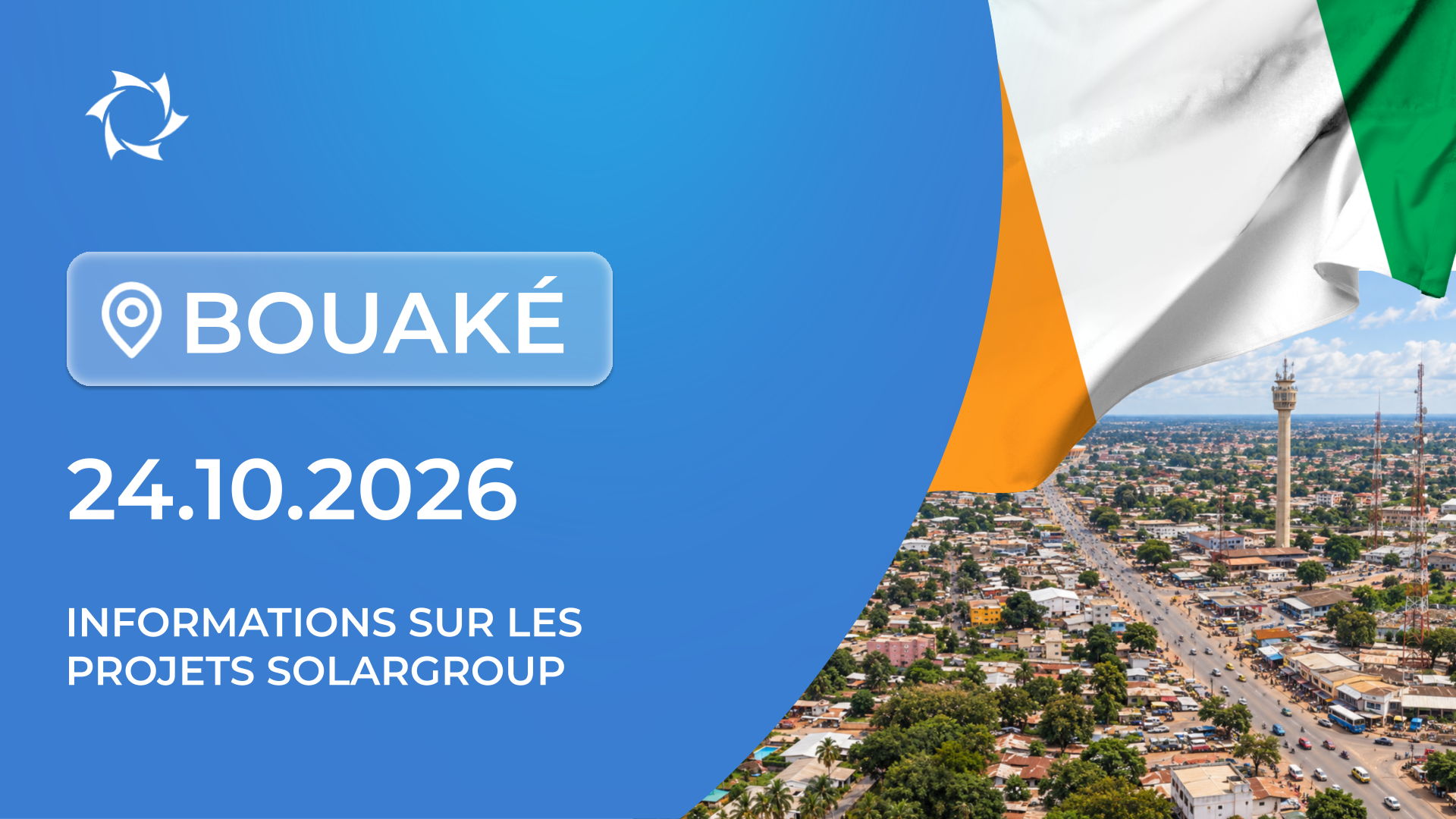 Informations sur les projets SOLARGROUP à Bouaké (Côte d'Ivoire)