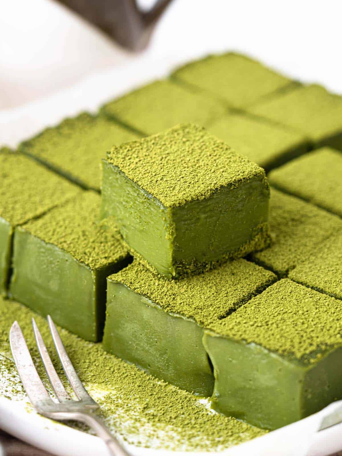 Matcha Nama Chocolate (Green Tea Chocolate) - Catherine Zhang