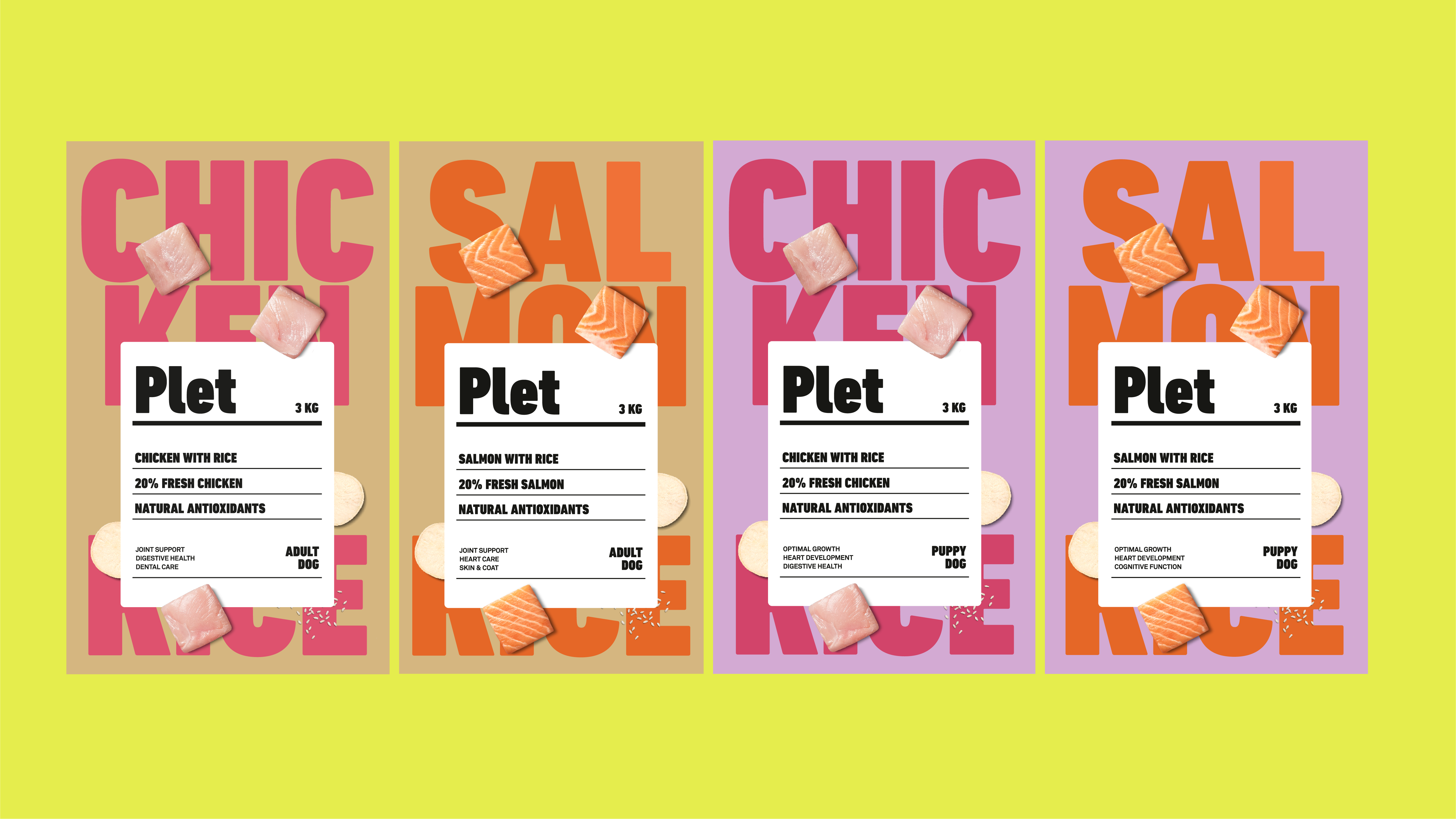 F33 Transforms Plet's Packaging into Artistic Masterpieces