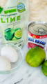 All ingredients needed for key lime bars