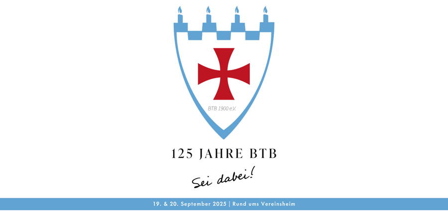 Save the Date! 125 Jahre BTB Beyenburg!