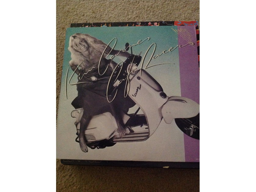 Kim Carnes - Cafe Racers EMI America Records  Promo Stamp Front Cover Vinyl LP NM