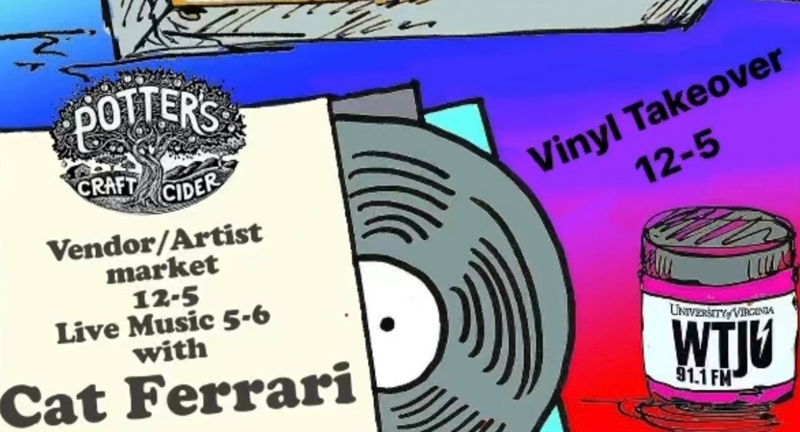 Prints, Platter, & Pints + Vinyl Takeover & Cat Ferrari Live