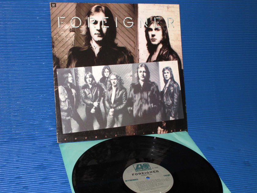 FOREIGNER -  - "Double Vision" -  Atlantic 1978 1st pressing Sterling