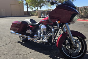 2015 HARLEY-DAVIDSON FLTRX ROAD GLIDE (COLOR OPTION) motorcycle for rent near LAS VEGAS, NV