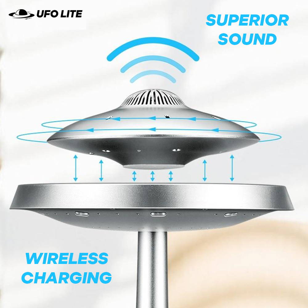 UFO Lite Floating Levitating Speaker Lamp
