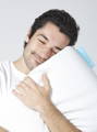 Man with pillow, CERAMO Air Memory Foam Pillow