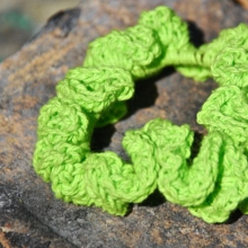 Koraalrif scrunchies
