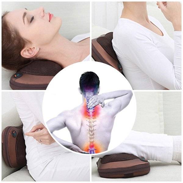 Multifunctional massage pillow