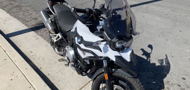 2020 BMW F 750 GS motorcycle for rent near Long Beach, CA