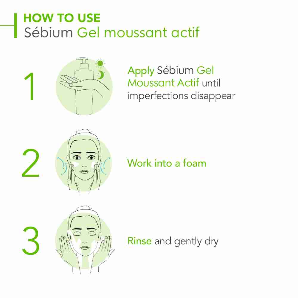 Bioderma Sébium Anti-Blemish Deep Cleansing Gel 200Ml - Image 5