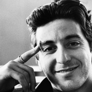 Черно-белая фотография молодого Аль Пачино