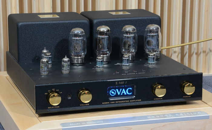 VAC Sigma 160i demo  - 115/230V from Europe