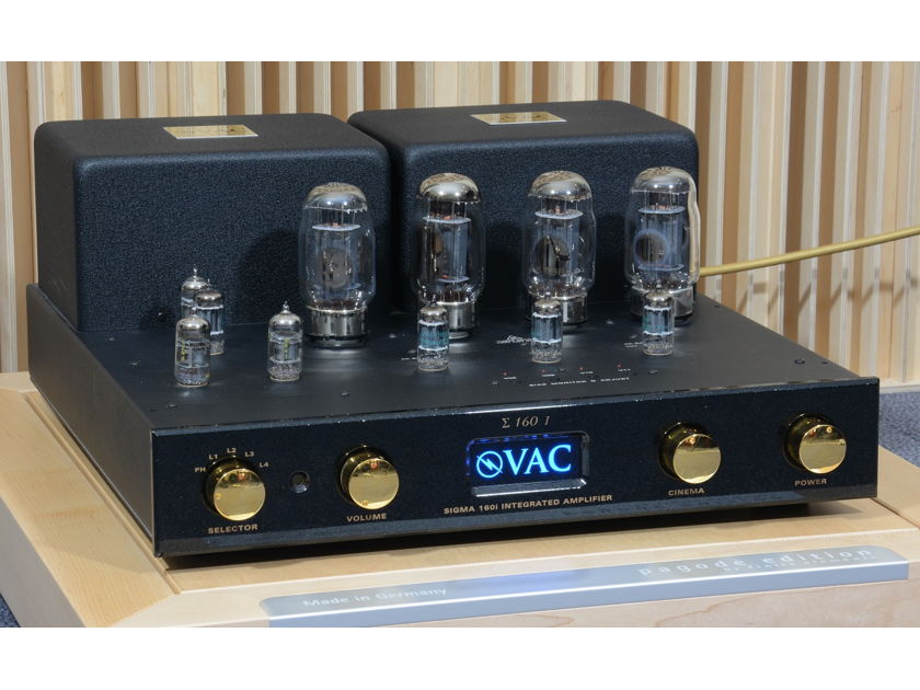 VAC Sigma 160i demo  - 115/230V from Europe