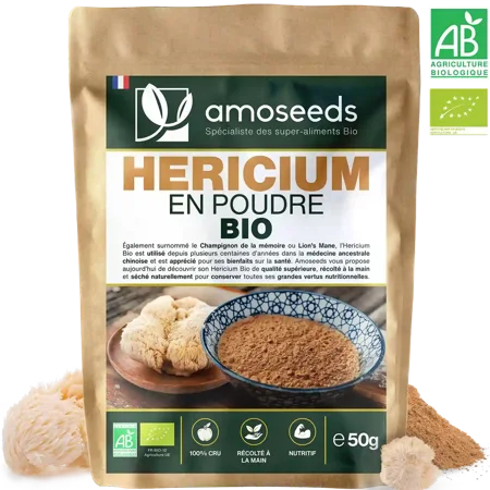 Hericium en Poudre Bio - 150 g