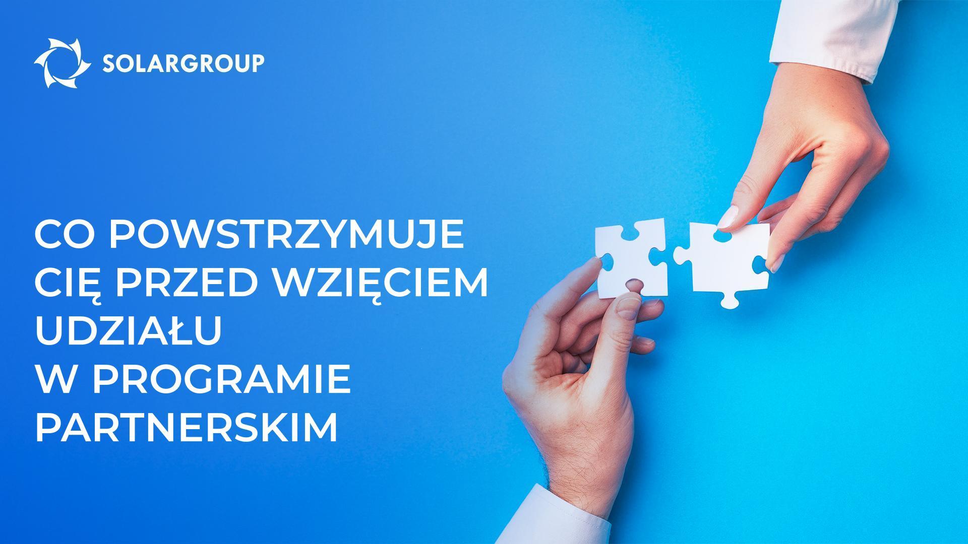 Co powstrzymuje Cię przed wzięciem udziału w programie partnerskim
