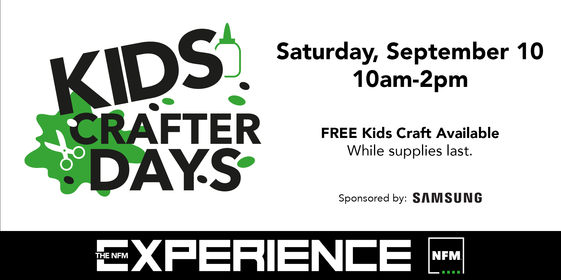 Kids Crafter Days promotional image