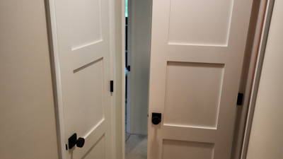 Interior door view