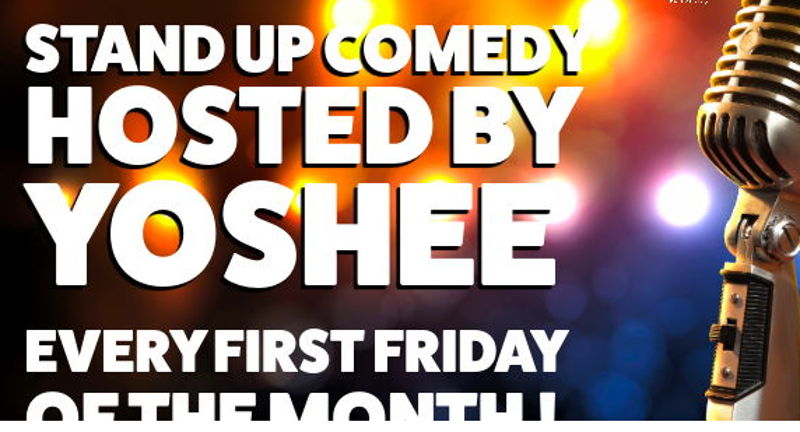 Stand Up Comedy at the Clay! Hosted by Yoshee
